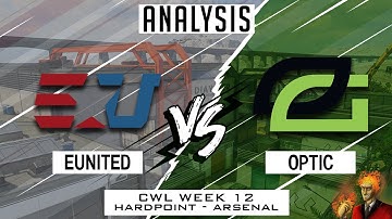 CWL Analysis: OpTic vs eUnited | Hardpoint Control | CWL Pro League Week 12
