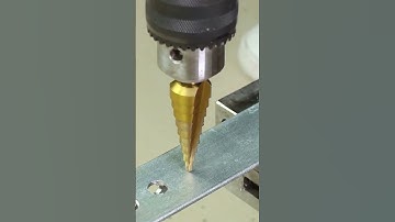 Step Drill Bits So Sharp