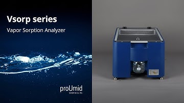 ProUmid Vsorp: Automated Multi-Sample System for State-of-the-Art Moisture Sorption