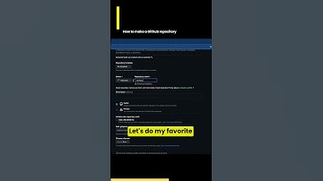 Create your first GitHub repository!