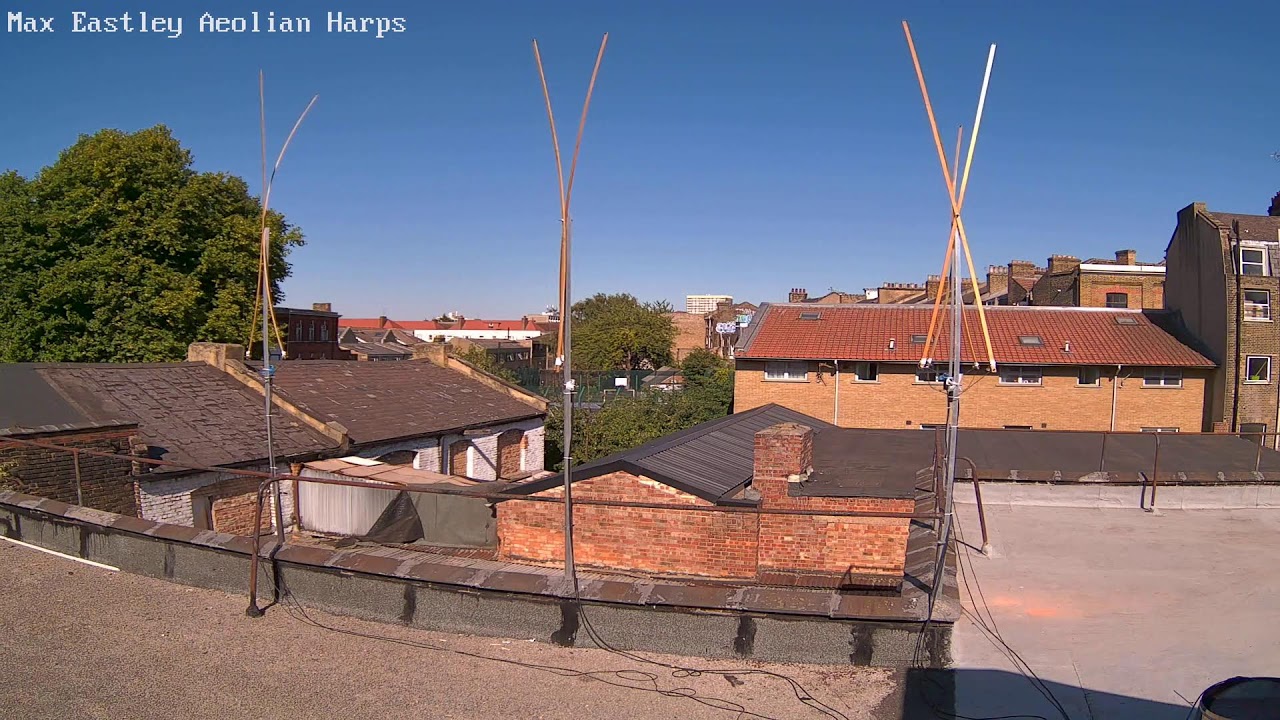 Aeolian Harps at @The state51 Conspiracy  - by Max Eastley, with Paul Sanders