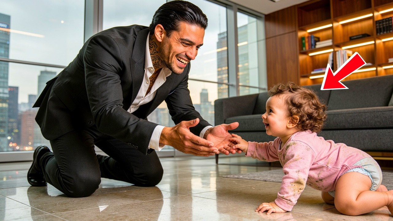 O Bebê Da Pobre Empregada Engatinhou Até O Escritório Do Chefe Da Máfia — O Que Ele Fez Em Seguida