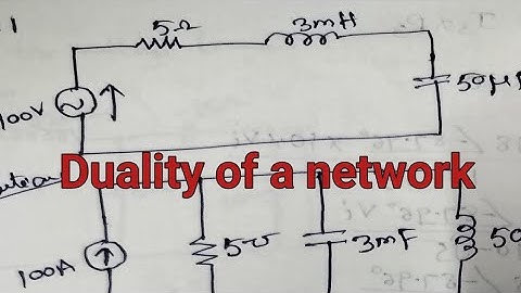 Duality principle/inTelugu/network analysis/circuit theory/Duality of a network/ECE/diploma/B.tech
