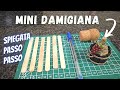 Mini damigiana di vino 🍷 tutorial minuteria per prespe fai da te