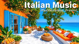 Italian Vibes Mediterranean Music 2 Hours Scenic Amalfi Coast Lake Como Relaxation 4K