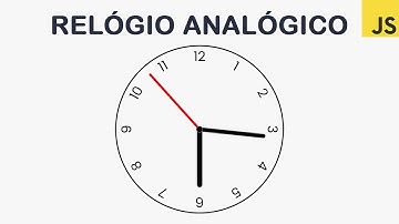 Criando Relógio Analógico com JavaScript
