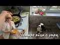 ‼️ШОК 4 ЯЙЦА НА ЗАВТРАК… И ТРЕВОГА С УТРА…ДЕНЬ ВЫШИВАНКИ‼️