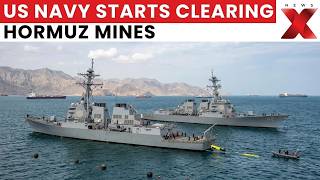 Iran-US War: US Navy Begins Mine-Clearing Ops In Strait Of Hormuz Amid Iran War Tensions
