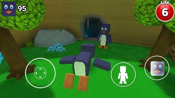 Evil Penguin in Secret Place - Super Bear Adventure Gameplay Walkthrough