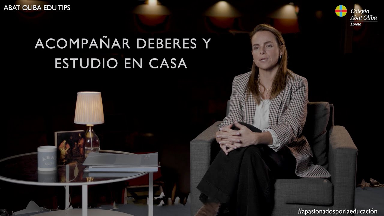 Acompañar deberes y estudio en casa - Abat Oliba EDU Tips