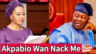 Senator Natasha Finally Expose Senate President Godswill AKpabio