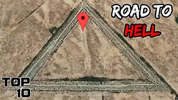 Top 10 TERRIFYING Things Google Earth Doesn