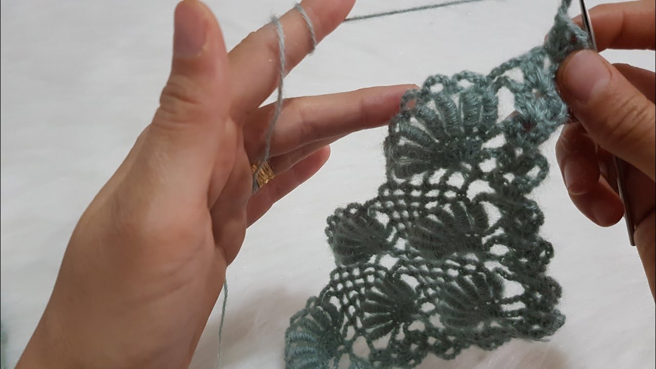 Çok Güzel Bir Şal Modeli Daha Yapalım #En Güzel Şal Modelleri