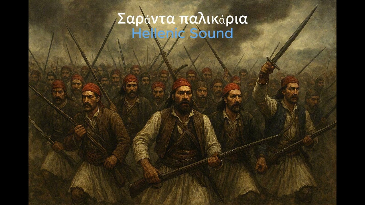 Σαράντα παλικάρια -  Saranta palikaria - Παραδοσιακό τραγούδι του 21 σε Metal έκδοση.