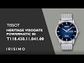 TISSOT HERITAGE VISODATE POWERMATIC 80 T118.430.11.041.00 | IRISIMO