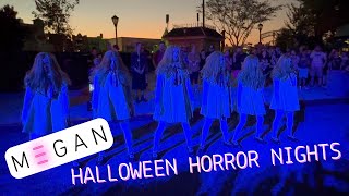 M3GANs spotted in Central Park at Universal Orlando during Halloween Horror Nights 32!