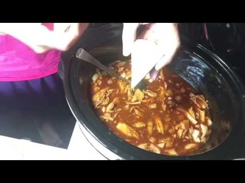 Crockpot Chicken Enchilada Casserole - Taste of the Frontier