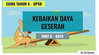 UNIT 6 - KEBAIKAN DAYA GESERAN