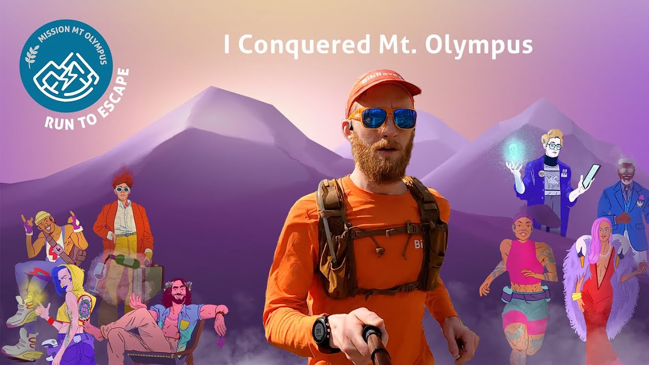 I Conquered Mission Mt. Olympus! // Multi-Stage Virtual Running Experience