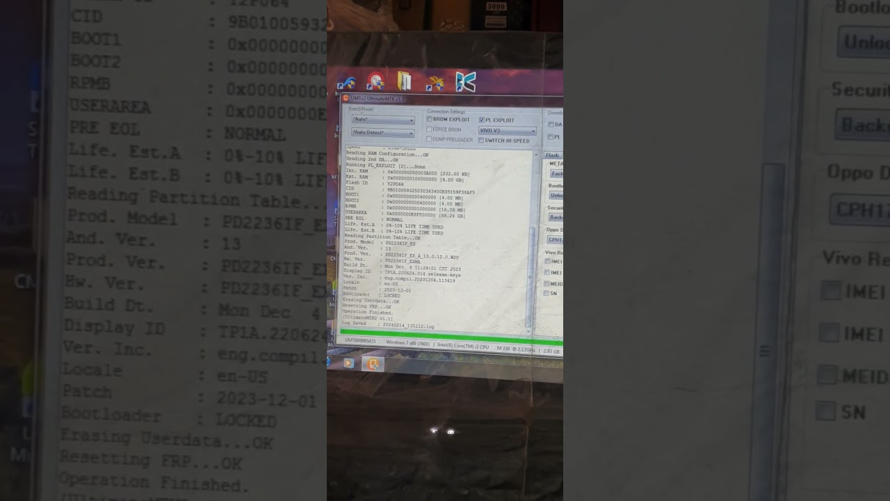 vivo y02t frp android 13 umt