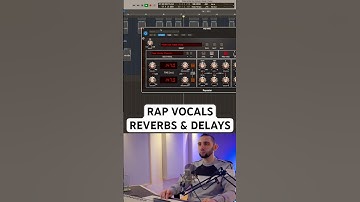Reverbs & delays on rap vocals #logicpro #mixingmastering #mixingandmastering #mixengineer #mixing