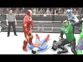 Wwe 2k15  avengers vs justice league  elimination chamber match