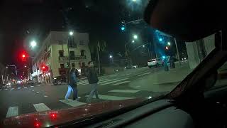 Rodeo Drive Night Dash Cam Drive By Beverly Hills Los Angeles Driving Tour