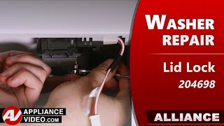 Speed Queen Washer - Lid Will Not Lock - Lid Lock Repair
