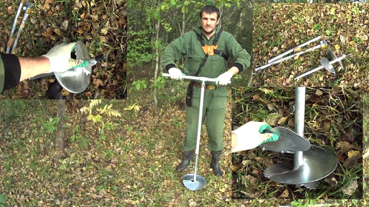 Садовый бур Садовый ручной бур, Зубр "ЭКСПЕРТ"  тест-обзор.