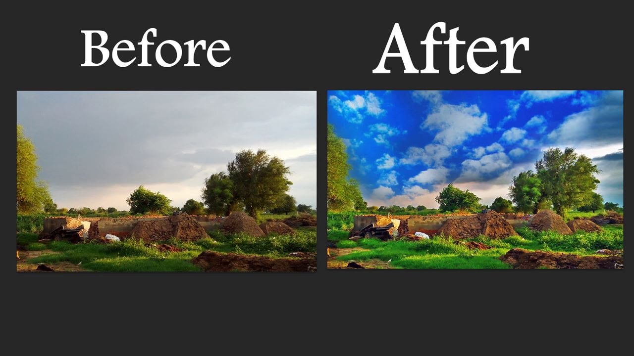 Photoshop Se HDR Effect Kaise Banaye Hindi Tutorial YouTube