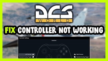 FIX DCS World Controller/Gamepad Not Working on PC