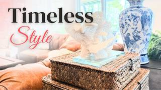 Timeless Living Room Refresh | Cozy, Collected Family Room Decor