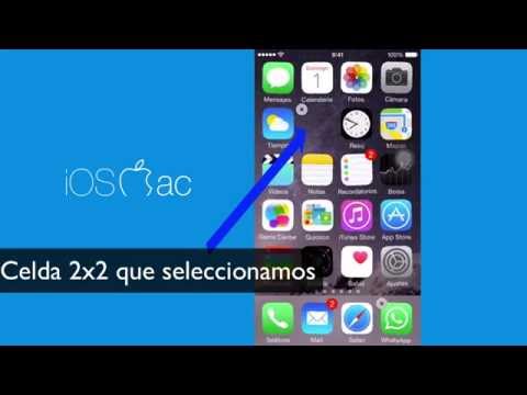  iOSMac Como poner espacios en blanco en iOS 8 sin Jailbreak  