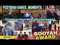 BOOYAH AWARD FOZYBHAI BEST DANCE MOMENTS 🔥| AJJUBHAI AMIT BHAI IN BOOYAH AWARD 🏆