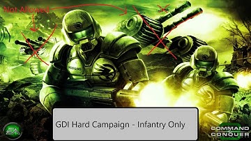 C&C 3: Tiberium Wars - GDI Part 5 Infantry Only Hard Campaign