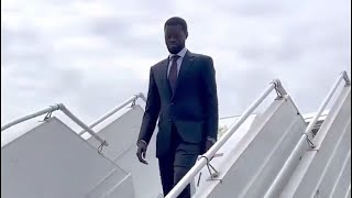 L’arrivée du président Diomaye Faye à Abidjan lors de sa visite officielle en Côte d’Ivoire