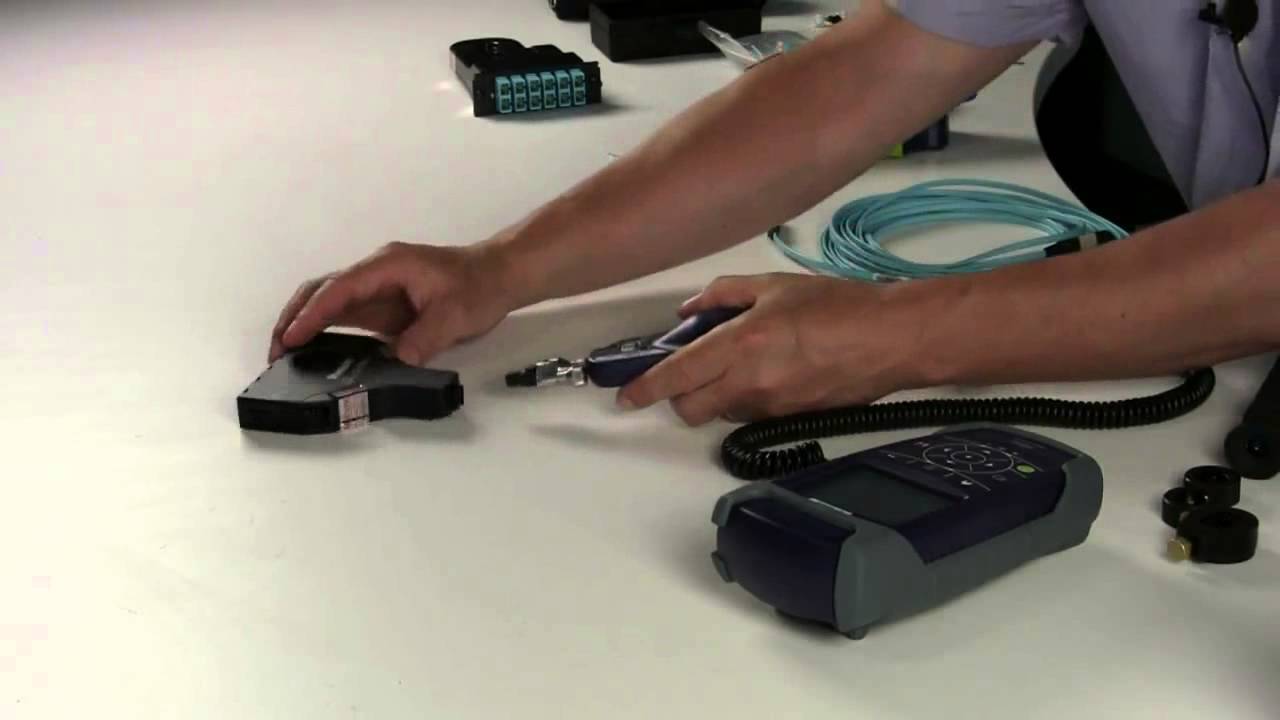 Fiber Optic Visual Inspection JDSU Video Probe YouTube