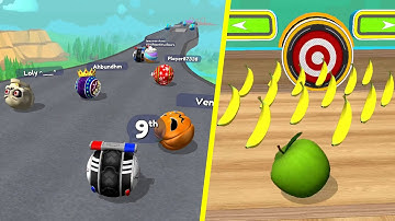 👑🍌🍏Banana Frenzy Vs Epic Race Going Balls Gameplay #17