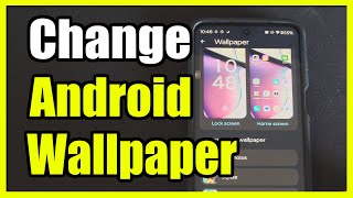 How to Change your Wallpaper or background on Android Phone (Settings Tutorial) screenshot 2