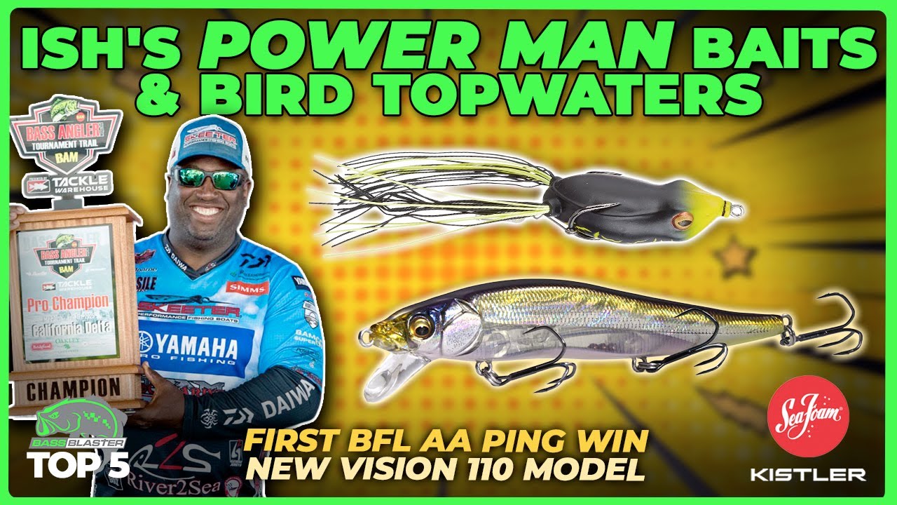 Power fishing win! Bird topwaters? New V110 – Top 5 in Bass Fishing Ep 111!