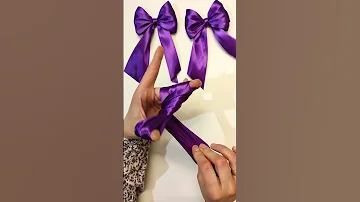 How To Tie The Perfect Bow Kako Vezati Duplu Masnu Bow Lazos Satinribbon Shorts 