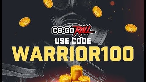 CSGORoll Promo Code 2025 "WARRIOR100" - 3 Free Cases + 5% Deposit Bonus