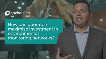 How can operators maximise investment in environmental monitoring networks?
