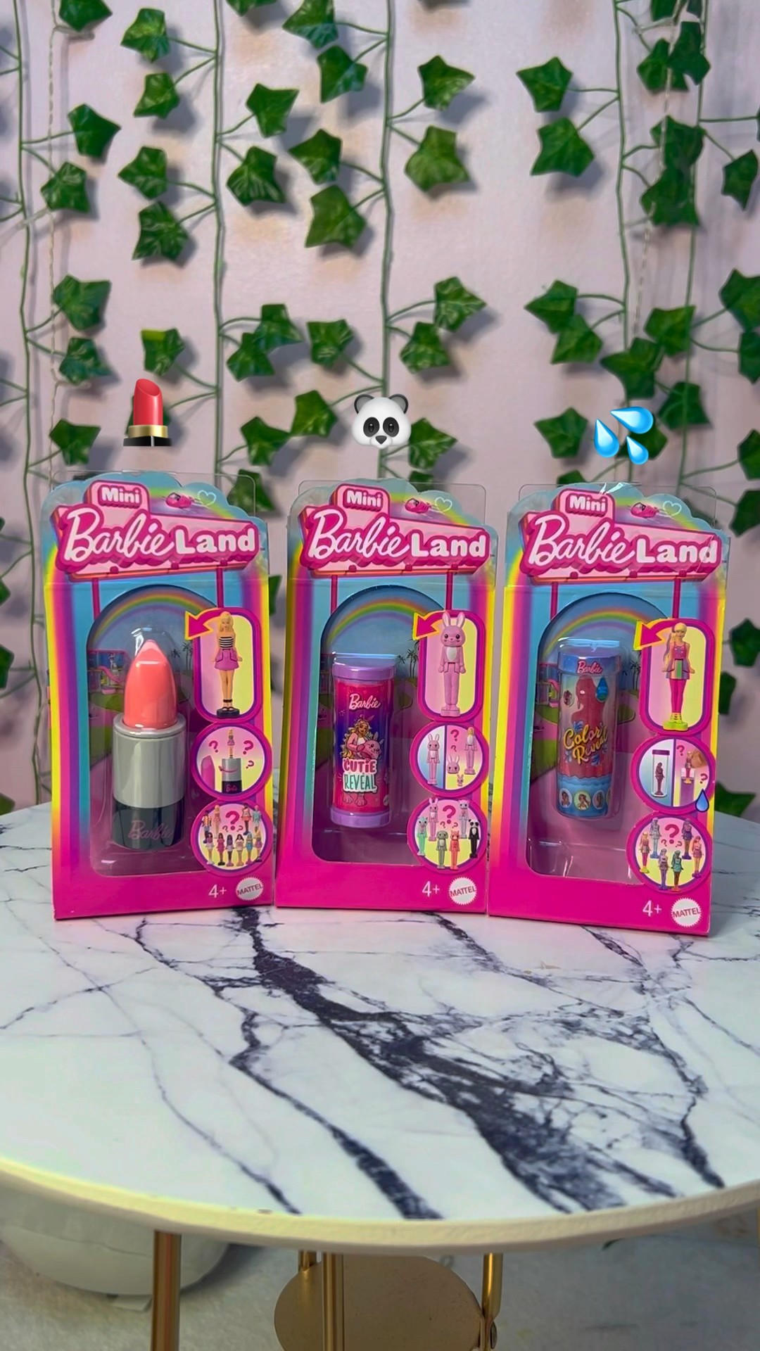 [ASMR] UNBOXING A *1 INCH* MYSTERY MINI WATER REVEAL BARBIE?!????✨ (MUST SEE!!?) #Shorts