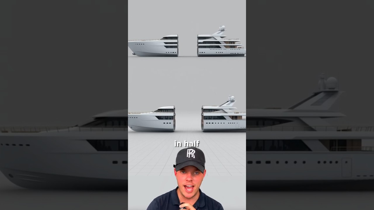⁣Jumboization: Why Ships Get Cut in Half 🤯