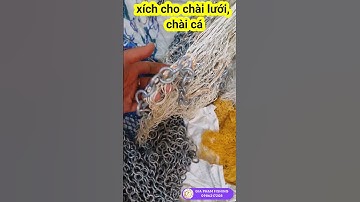 xích cho chài cá, chài lưới. net making, net fishing #shorts
