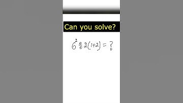 Can You Solve ? #1