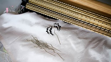 smocking pleater... broken needles or lost thread!