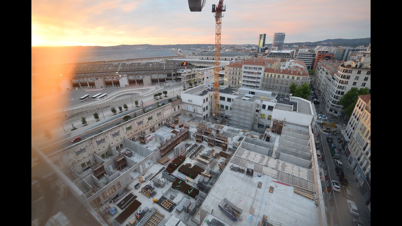 Construction du programme immobilier Le Castel - Marseille (13) - Teaser