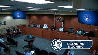 Kyle Planning \& Zoning Meeting - September 23, 2025